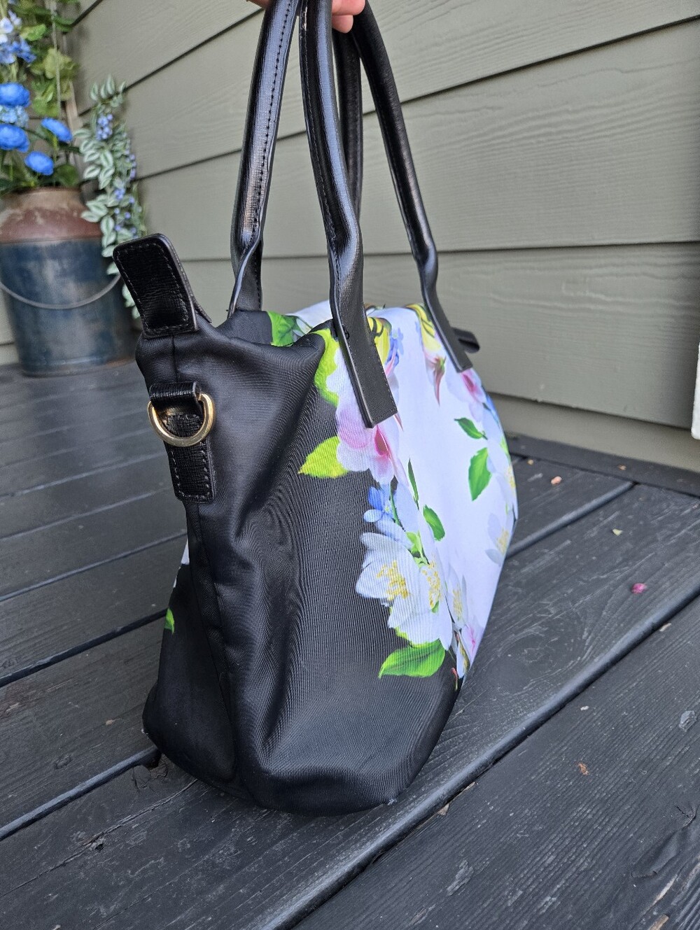Ted Baker Floral Weekender Bag - Picture 7 of 14